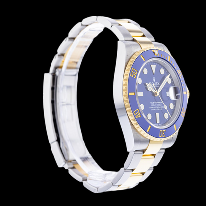 Rolex Submariner Синий циферблат Двухцветный