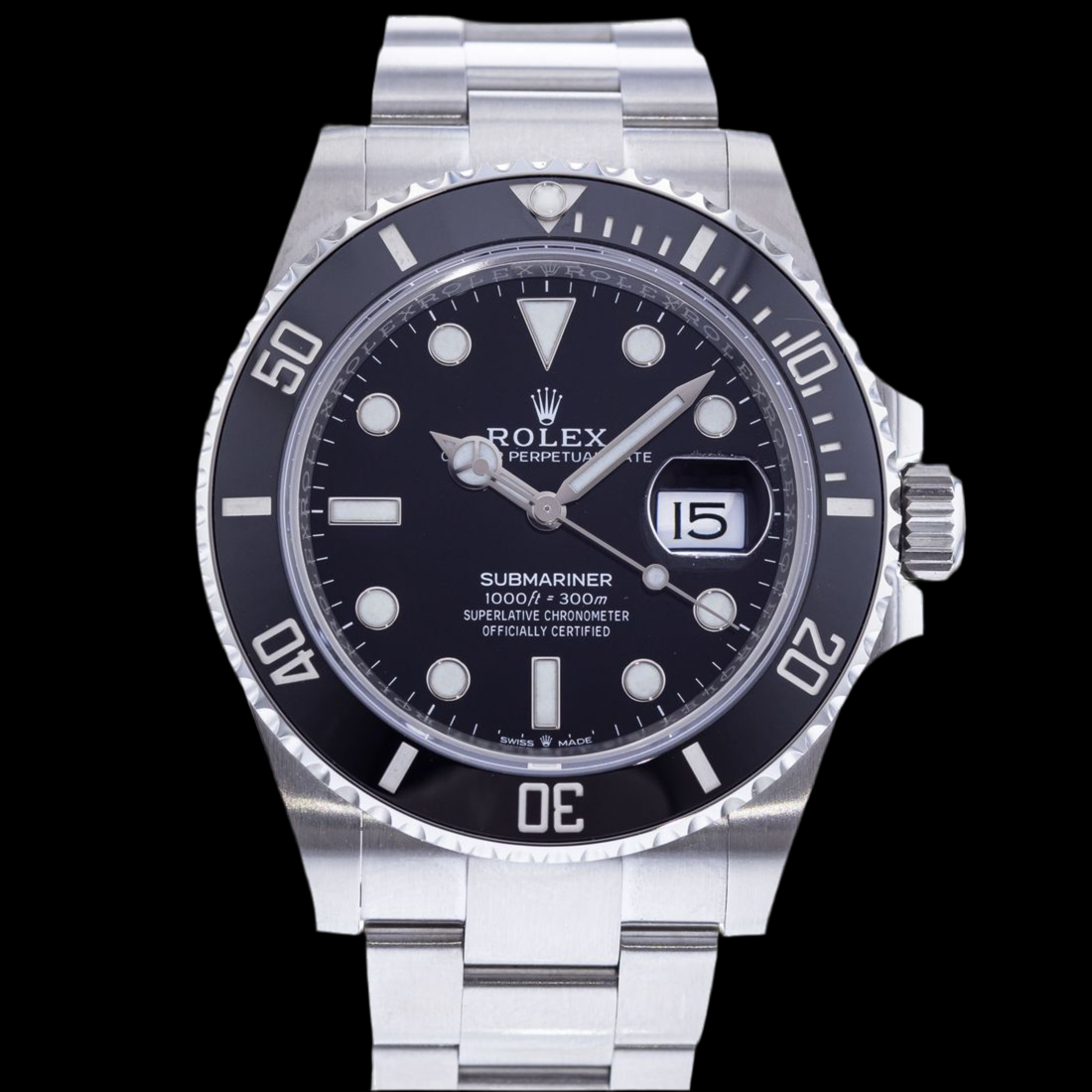 Rolex Submariner черный циферблат